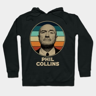 retro Phil Collins Hoodie